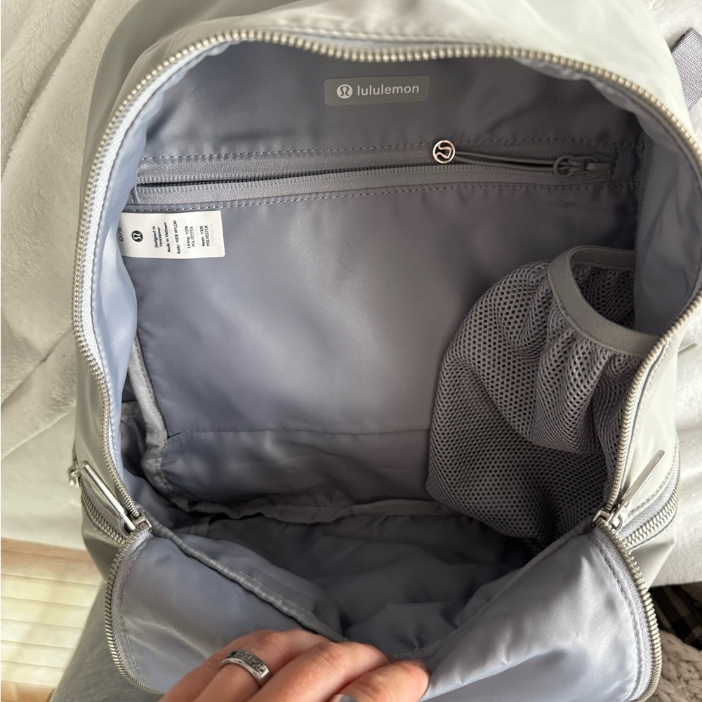 Small Lululemon Gray Backpack - Picture 5 of 5